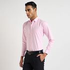 Men's 100% Cotton Formal Shirt, गुलाबी, small image number null