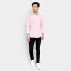 Cotton Printed Casual Shirt, Pink, small image number null