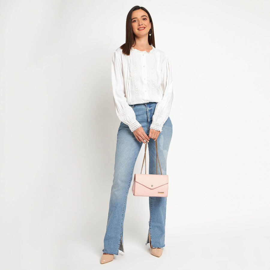 Solid Shirt, Off White, large image number null