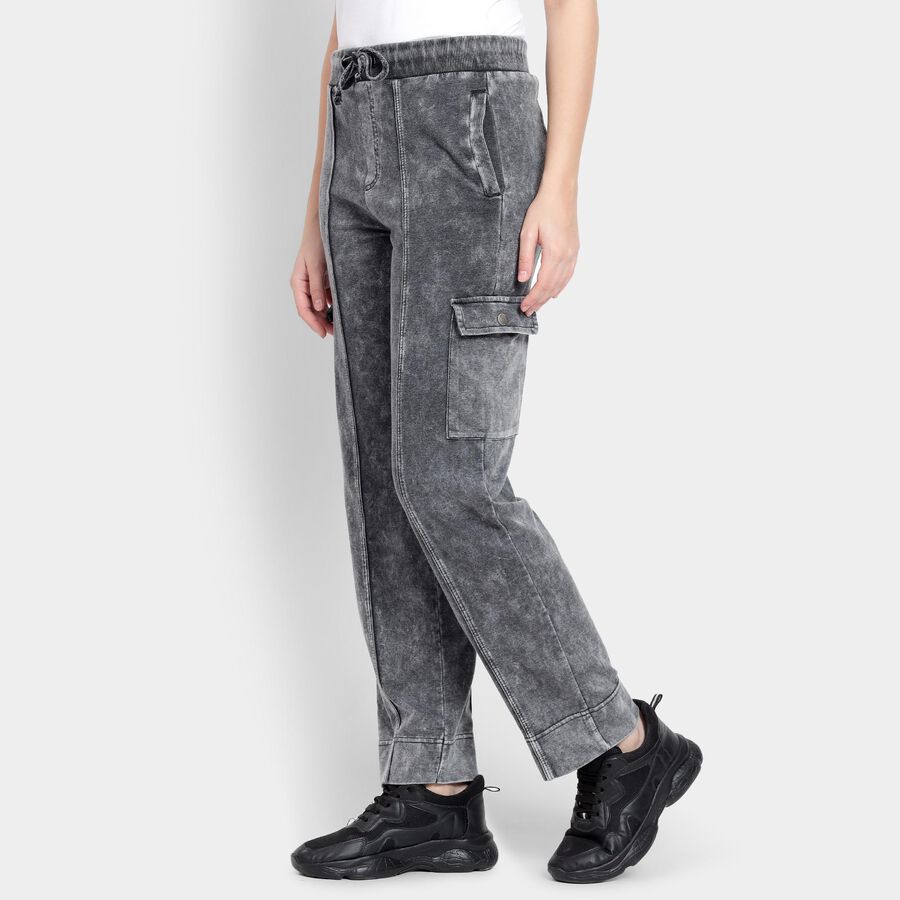 Ladies' Track Pants, गहरा ग्रे, large image number null