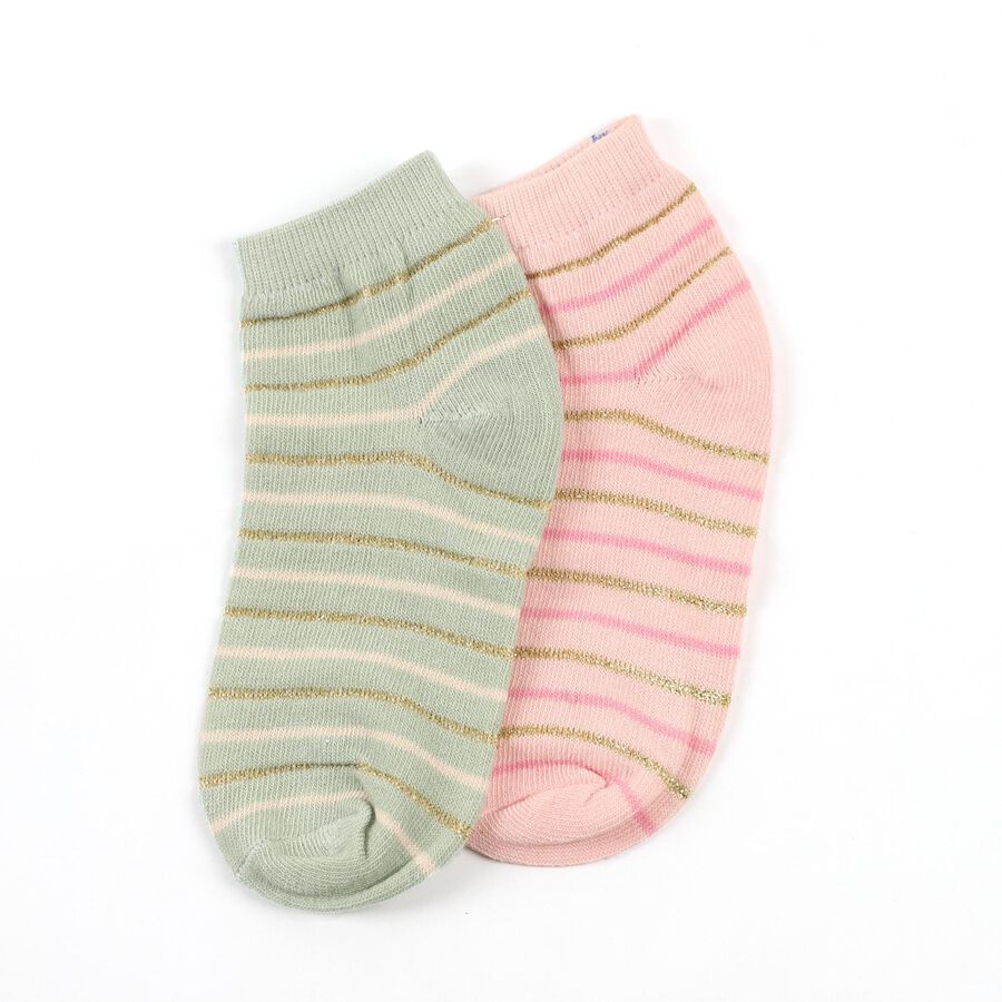 Girls' Socks, हल्का हरा, large image number null