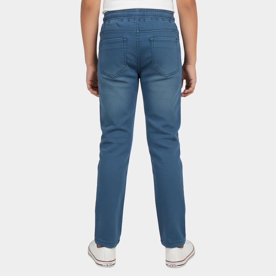 Boys' Light Blue Regular Fit Classic Jeans, हल्का नीला, large