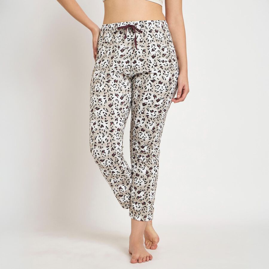 Ladies' Pyjama , भूरा, large image number null