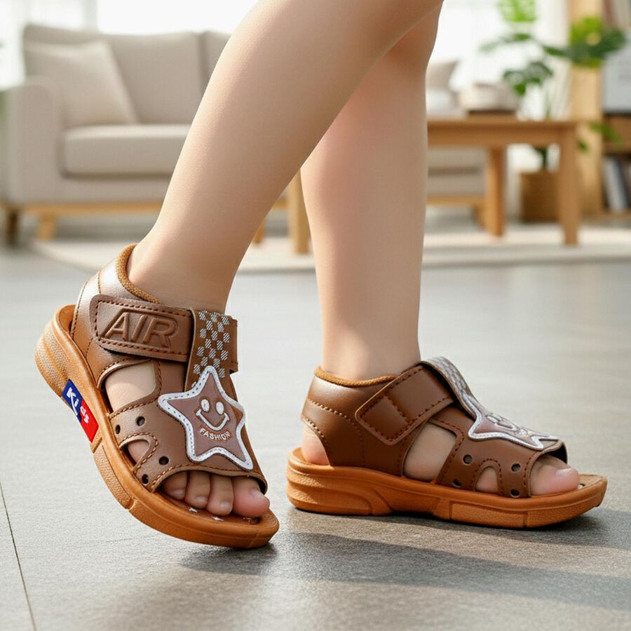 Boys' Sandal, Tan, large