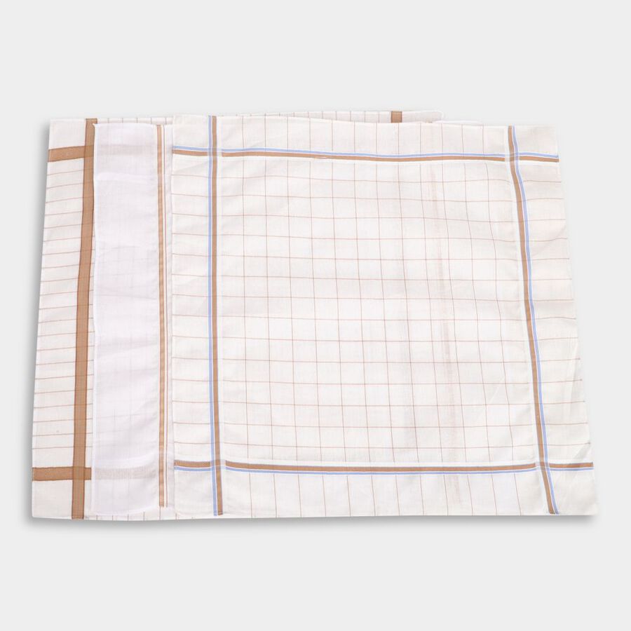 Men's Hanky, White, large image number null