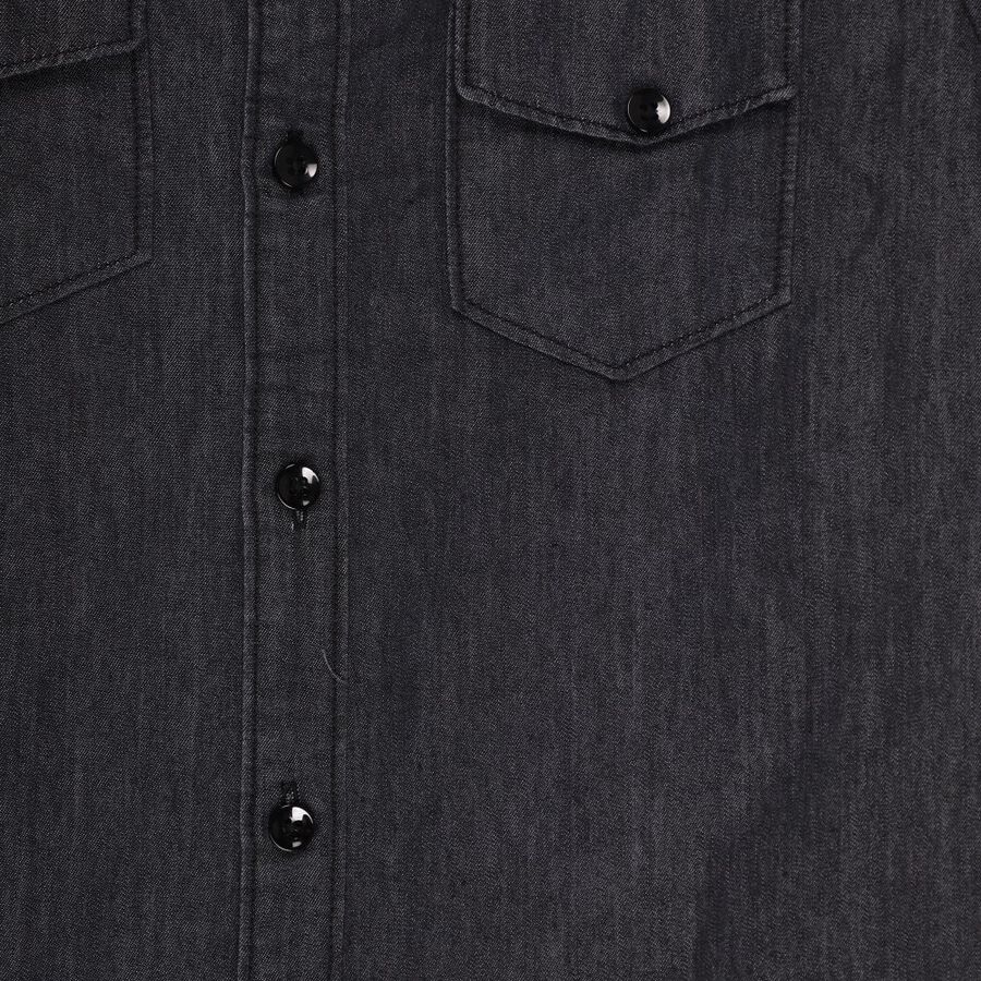 Boys' Casual Shirt, Black, large image number null