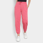 Solid Winter Track Pants, Coral, small image number null