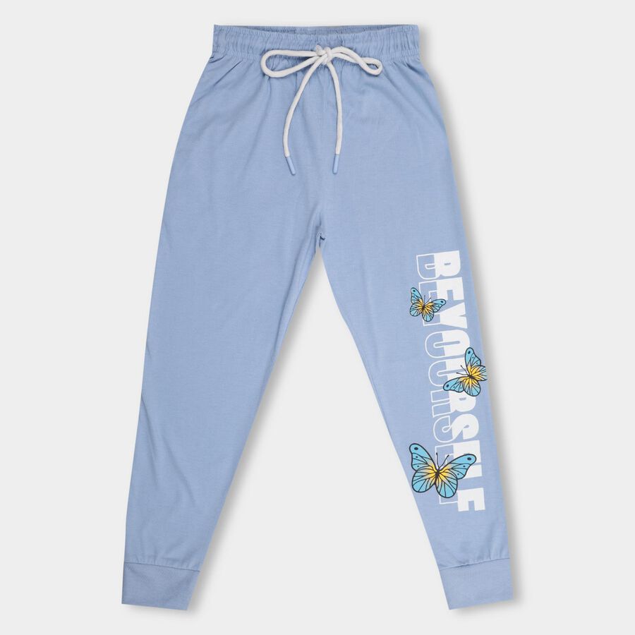 Girls' Pyjamas , Mid Blue, large image number null
