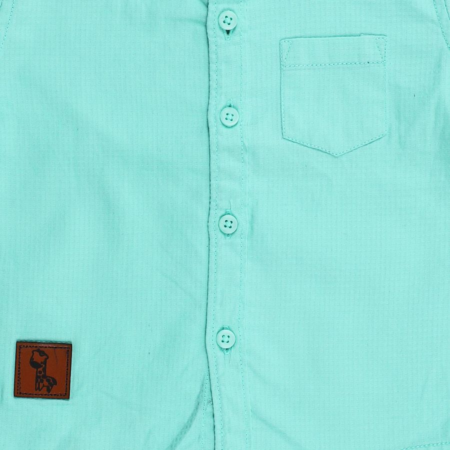 Infants' Shirt, Light Green, large image number null