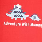 Infants Cotton Baba Suit, Red, small image number null