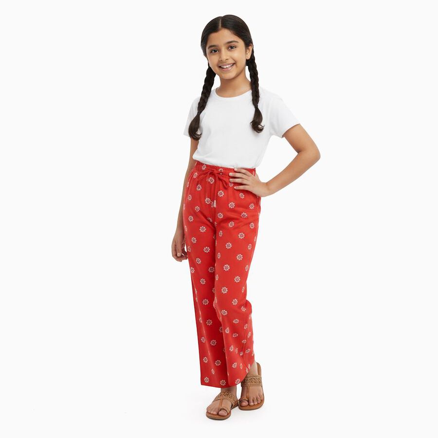 Girls' Pyjama, Coral, large image number null