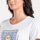 Round Neck T-Shirt, White, small image number null
