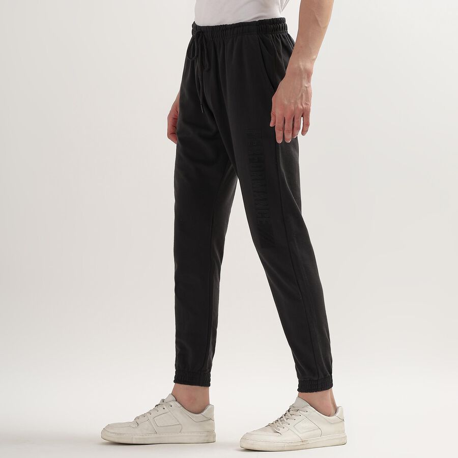Men's Jogger Track Pants, गहरा ग्रे, large image number null