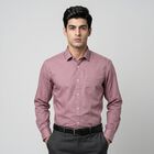 Men Purple Formal Shirt, बैंगनी, small