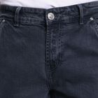 Men's Slim Fit Jeans, गहरा ग्रे, small image number null