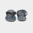Men's V Strap Slipper, Black, small image number null