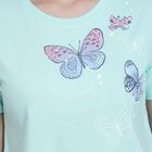 Ladies' Round Neck T-Shirt , Light Green, small image number null