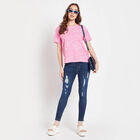 Skinny Fit High Rise Jeans, Mid Blue, small image number null
