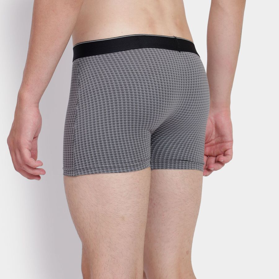 Men's 100% Cotton Trunks, हल्का ग्रे, large