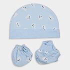 Infants 100% Cotton Gift Set , Light Blue, small image number null