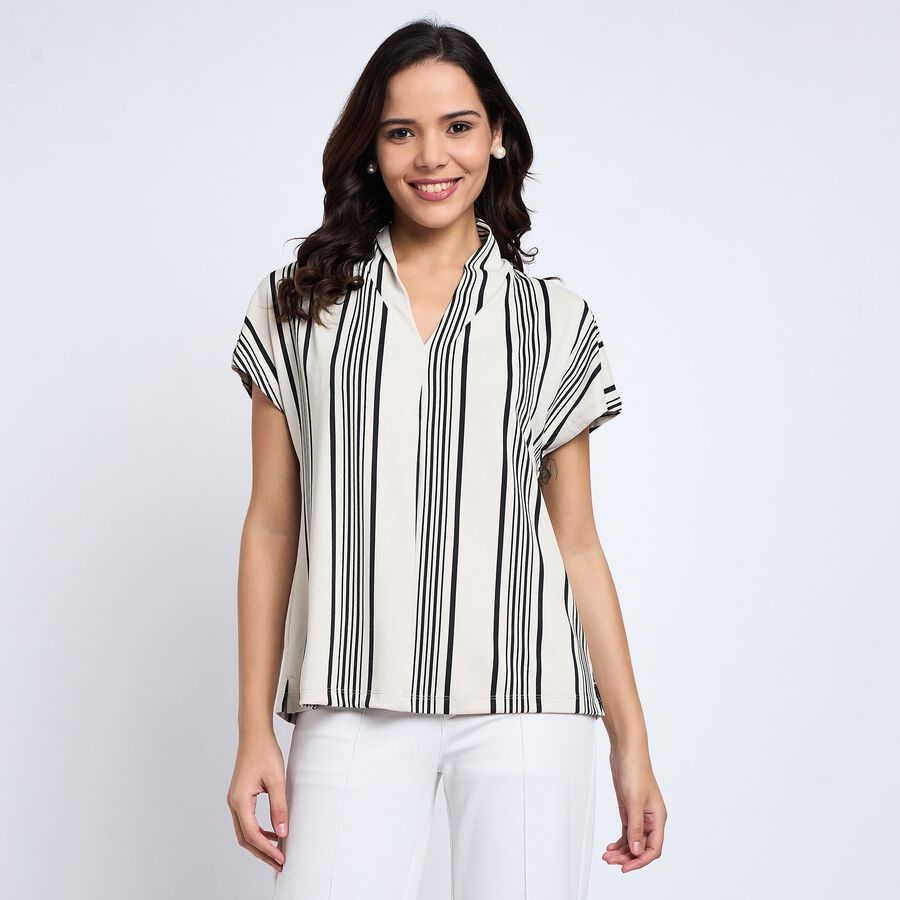 Ladies' Top, काला, large image number null