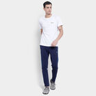 Cut & Sew Track Pants, Navy Blue, small image number null