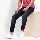 Men's Skinny Jeans, Black, small image number null