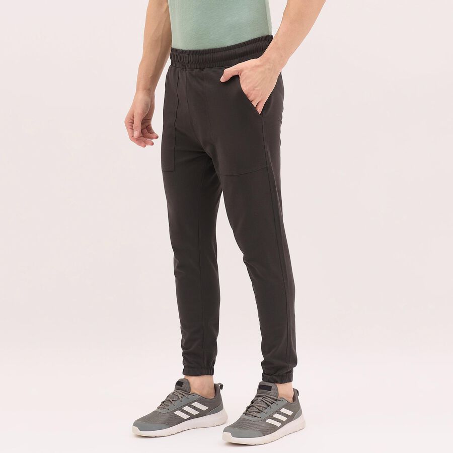Men's Jogger Track Pants, Dark Grey, large image number null