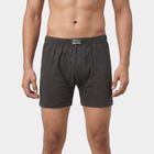 Men's Olive Regular Fit Cotton Trunks, Olive, small