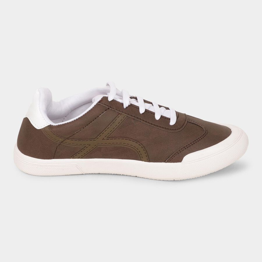 Men's Casual Shoes, भूरा, large image number null