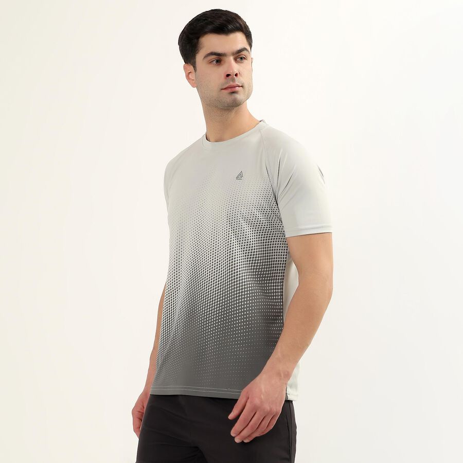 Men's Drifit T-Shirt, हल्का ग्रे, large