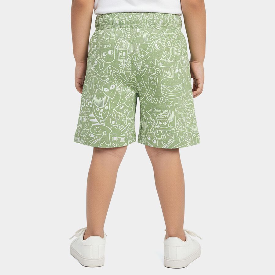 Boys' Bermuda, हल्का हरा, large