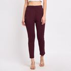 Ladies' Trousers, Wine, small image number null
