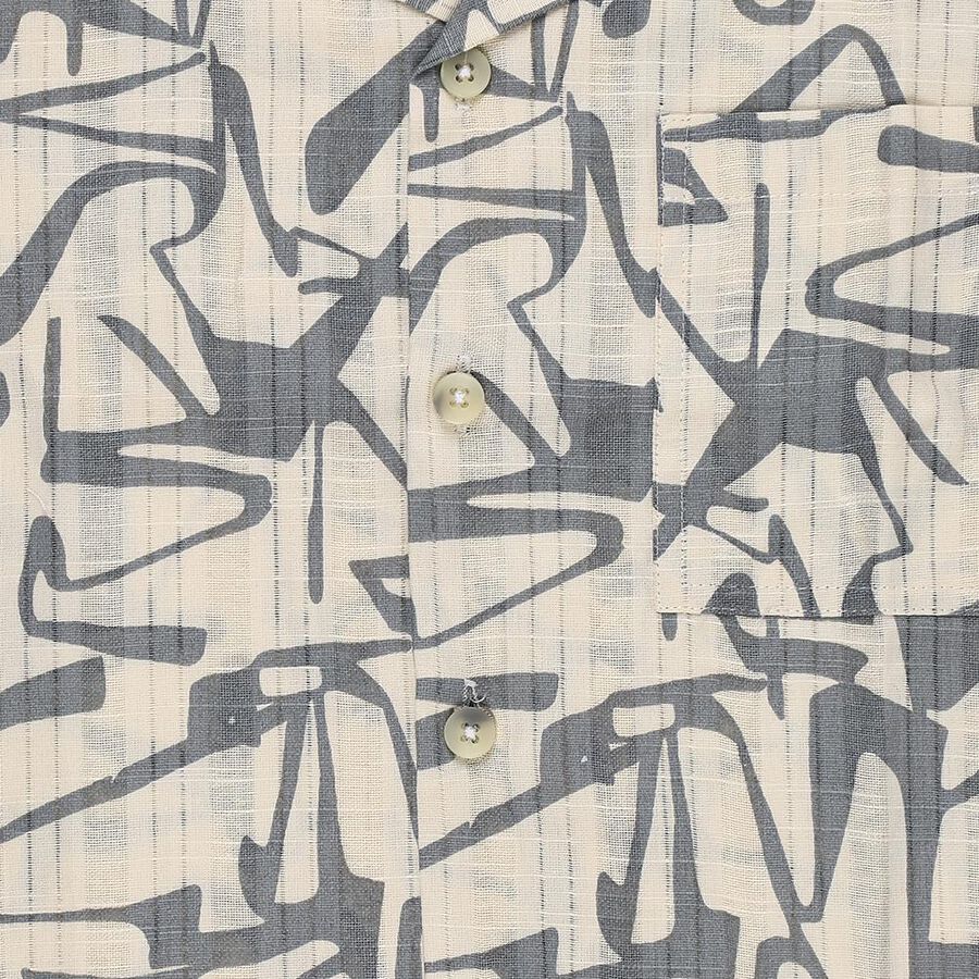 Boys' Beige 100% Cotton Classic Casual Shirt, Beige, large