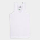 Boys' 100% Cotton Vest (Pack of 2), Light Blue, small image number null