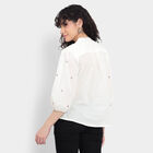 Cotton Shirt, ऑफ व्हाइट, small image number null