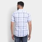 Men's 100% Cotton Casual Shirt, सफ़ेद, small