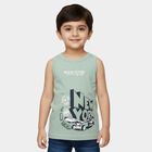 Boys' T-Shirt, हल्का हरा, small