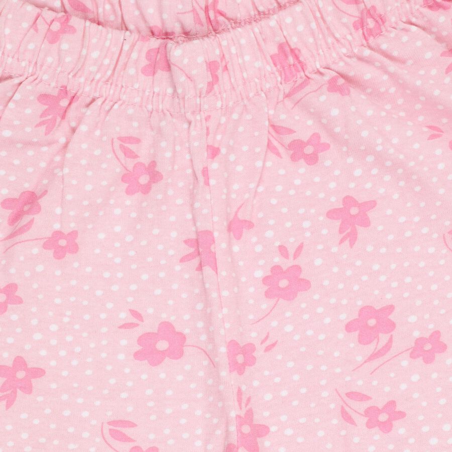 Girls' Pyjama, हल्का गुलाबी, large image number null