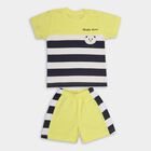 Infant Boys' 100% Cotton Baba Suit , पीला, small image number null