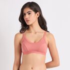 Ladies' Non-Padded Bra, Pink, small image number null
