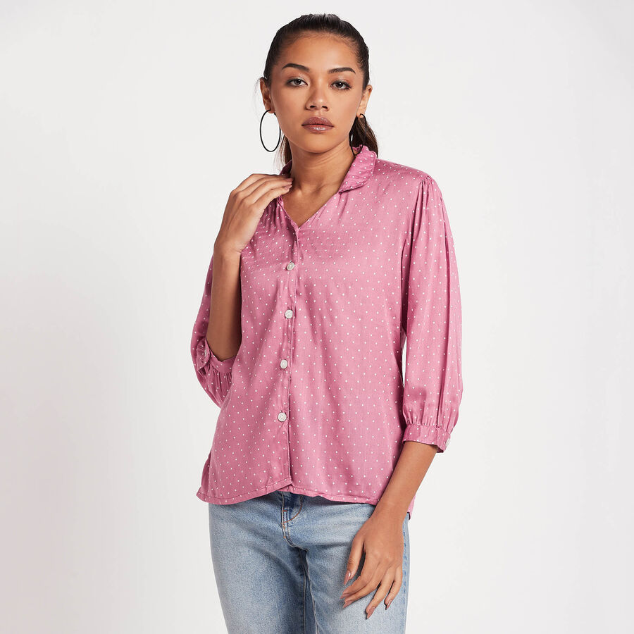 All Over Print Shirt, Purple, large image number null