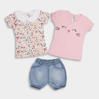 Infant Girls' Short Set 