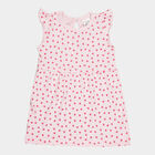 Infants Cotton Frock, Pink, small image number null