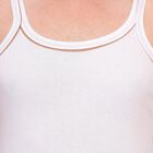 Men's 100% Cotton Gym T-Shirt, Off White, small