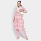 Ladies' Ethnic Set , गुलाबी, small image number null
