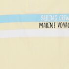 Boys Yellow Cotton Polo Neck Casual T-Shirt, Yellow, small