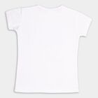 Girls' T-Shirt, सफ़ेद, small image number null