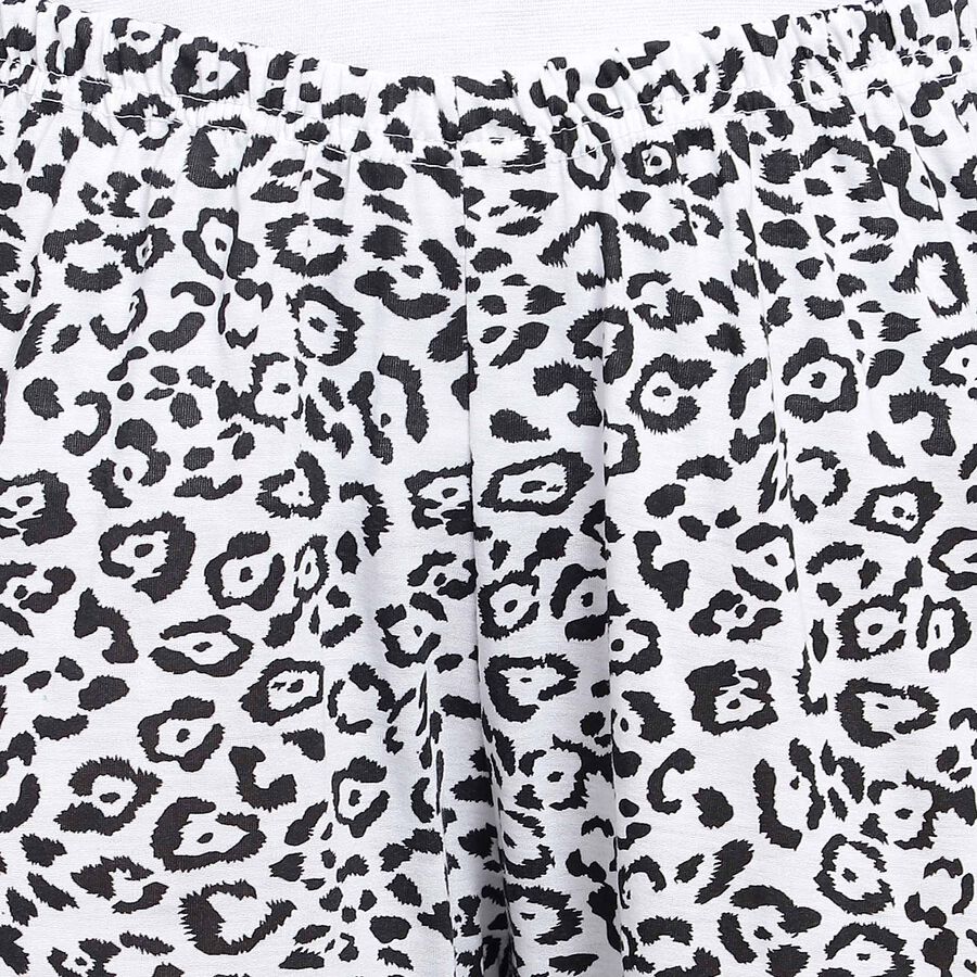 All Over Print Full Length Pyjama, Off White, large image number null