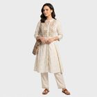 Ladies' Kurta, Off White, small